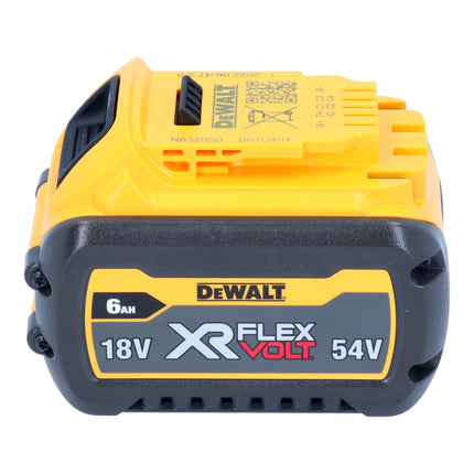 Amoladora angular sin cable DeWalt DCG 460 NK 54 V FlexVolt 230 mm sin escobillas + 1x batería recargable 6,0 Ah + maletín - sin cargador