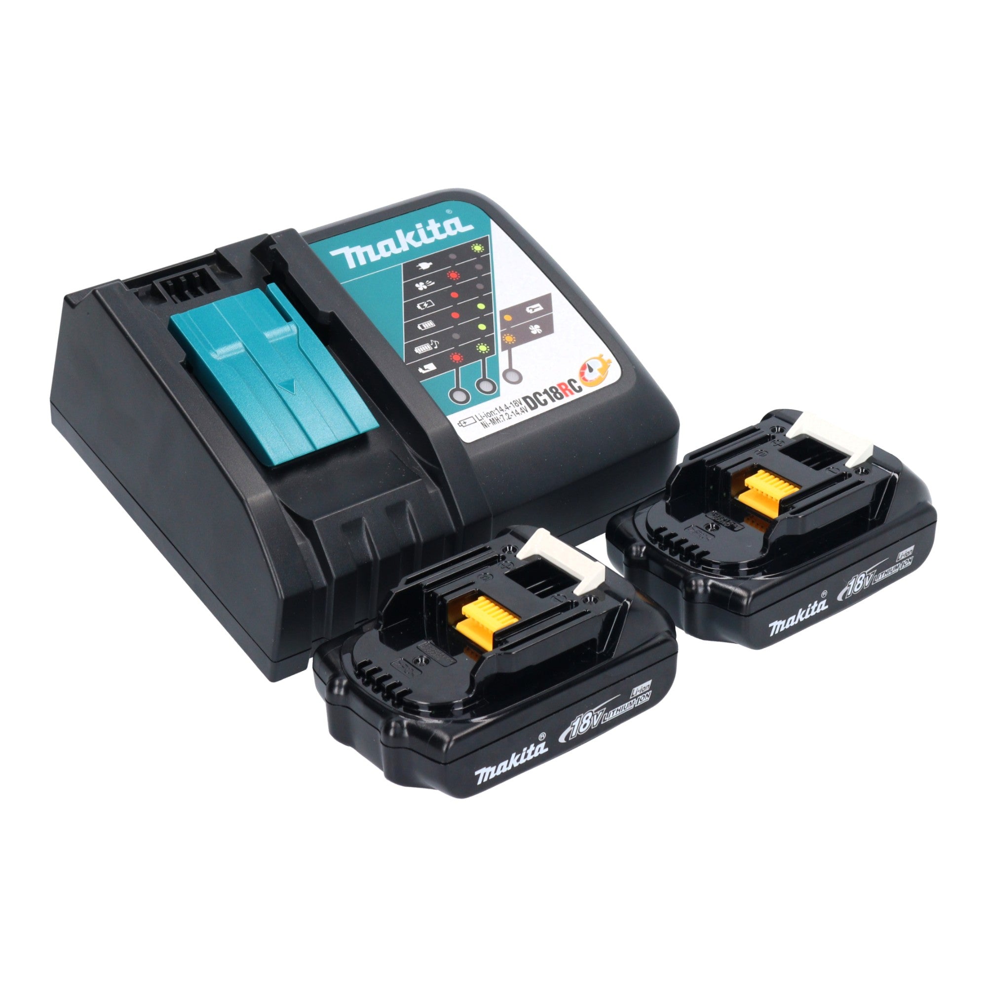 Makita DKT 360 RY2 Akku Wasserkocher 36 V 2x 18 V 0 8 L 2x Akku 1 5 Ah Ladegeraet 3 - toolbrothers
