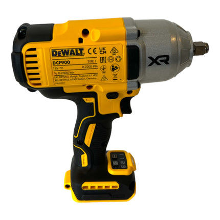 Akumulatorowy klucz udarowy DeWalt DCF 900 D2T 18 V 1396 Nm 1/2" + 2x akumulator 2,0 Ah + ładowarka + TSTAK