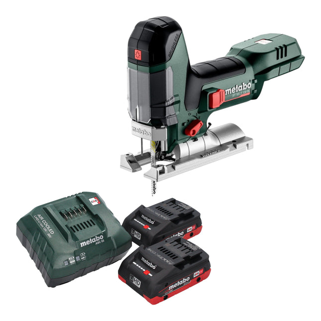 Metabo ST 18 LT 130 BL cordless jigsaw 18 V 130 mm brushless + 2x LiHD battery 4.0 Ah + charger