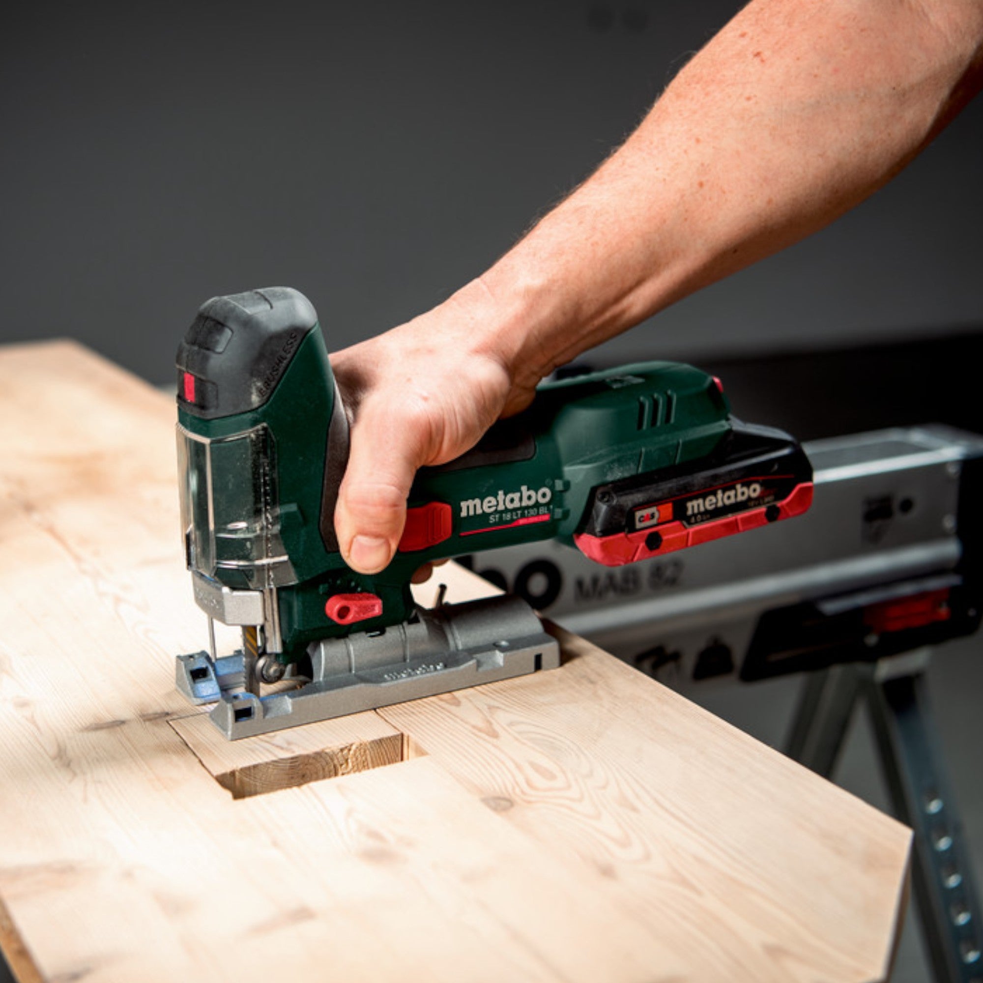 Metabo ST 18 LT 130 BL Akku Stichsaege 18 V 130 mm Brushless 2x LiHD Akku 5 5 Ah Ladegeraet 3 - toolbrothers