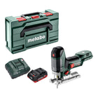 Metabo ST 18 LT 130 BL sierra de calar sin cable 18 V 130 mm sin escobillas + 1x batería LiHD 4,0 Ah + cargador + metabox