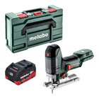 Metabo ST 18 LT 130 BL cordless jigsaw 18 V 130 mm brushless + 1x LiHD battery 5.5 Ah + metabox - without charger