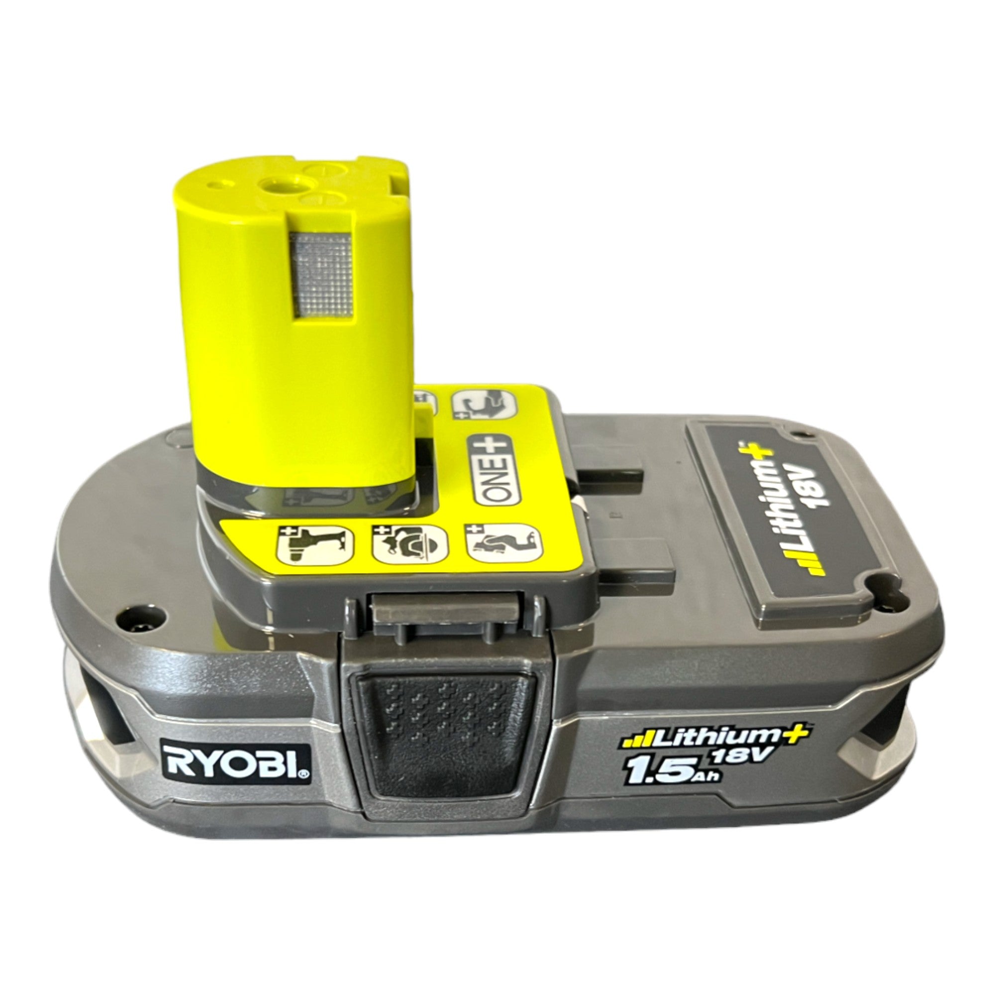 RYOBI RB18L15 Akku 18 V 1 5 Ah 1500 mAh Li Ion ONE 5133001905 mit Ladestandanzeige 3 - toolbrothers
