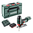 Metabo ST 18 L 90 seghetto alternativo a batteria 18 V 90 mm + 1x batteria LiHD 4,0 Ah + caricatore + metabox