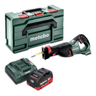 Metabo SSEP 18 LT cordless reciprocating saw 18 V 32 mm + 1x LiHD battery 8.0 Ah + charger + metabox