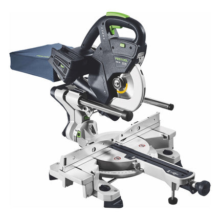 Tronzadora sin cable Festool KSC 60 EB-Basic KAPEX 18 V / 36 V 216 mm sin escobillas + 2x batería recargable 5,0 Ah + cargador doble