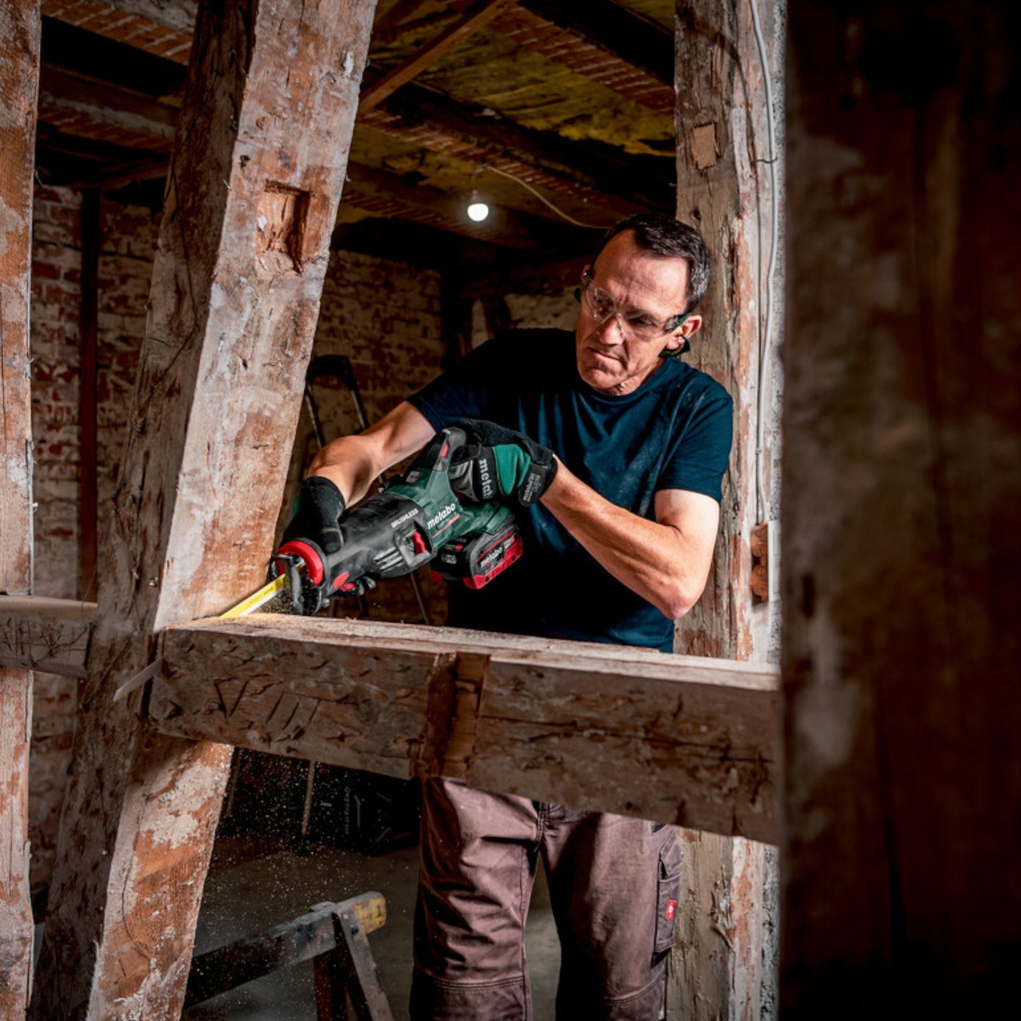 Metabo SSEP 18 LT BL Akku Saebelsaege 18 V 32 mm Brushless 1x LiHD Akku 5 5 Ah ohne Ladegeraet 3 - toolbrothers