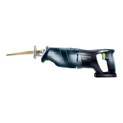 Sierra sable a batería Festool RSC 18 EB-Basic 18 V sin escobillas + 2 baterías de 8,0 Ah + cargador rápido + Systainer