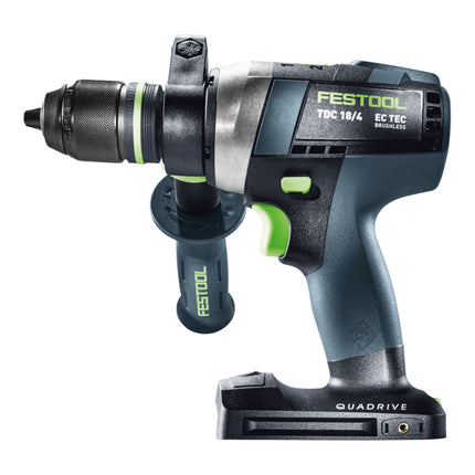 Festool TDC 18/4 I-Basic akumulatorowa wiertarko-wkrętarka 18 V 75 Nm bezszczotkowa + 2x akumulator 5,0 Ah + szybka ładowarka + systainer