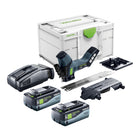 Festool ISC 240 EB-Basic cordless insulation saw 18 V 240 mm + 2x battery 8.0 Ah + quick charger + Systainer