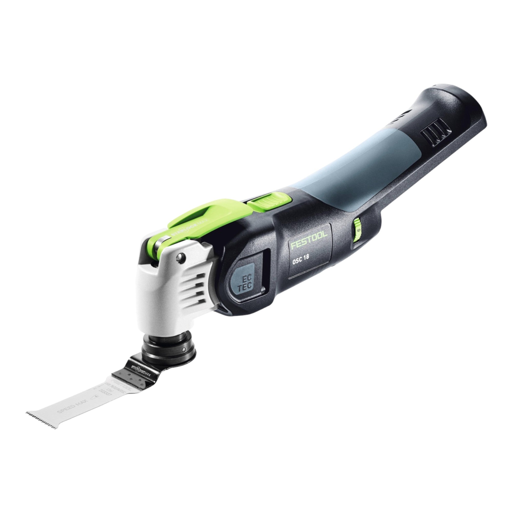 Festool VECTURO OSC 18 E Basic Akku Oszillierer 18 V Starlock Max Brushless 1x Akku 8 0 Ah Schnellladegeraet Systainer 2 - toolbrothers
