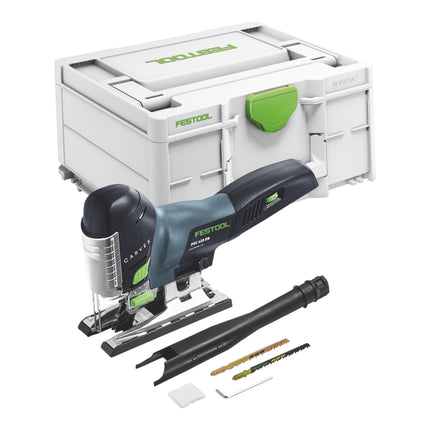Festool CARVEX PSC 420 EB-Basic akumulatorowa wyrzynarka wahadłowa 18 V 120 mm bezszczotkowa + 1x akumulator 5,0 Ah + szybka ładowarka + systainer