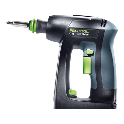 Festool C 18 Basic cordless drill driver 18 V 45 Nm brushless + 2x battery 8.0 Ah + quick charger + systainer