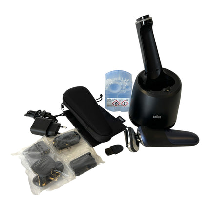 Braun Series 7 Elektrorasierer Blau mit 2x EasyClick Aufsatz ( 71-B7850cc ) für Herren