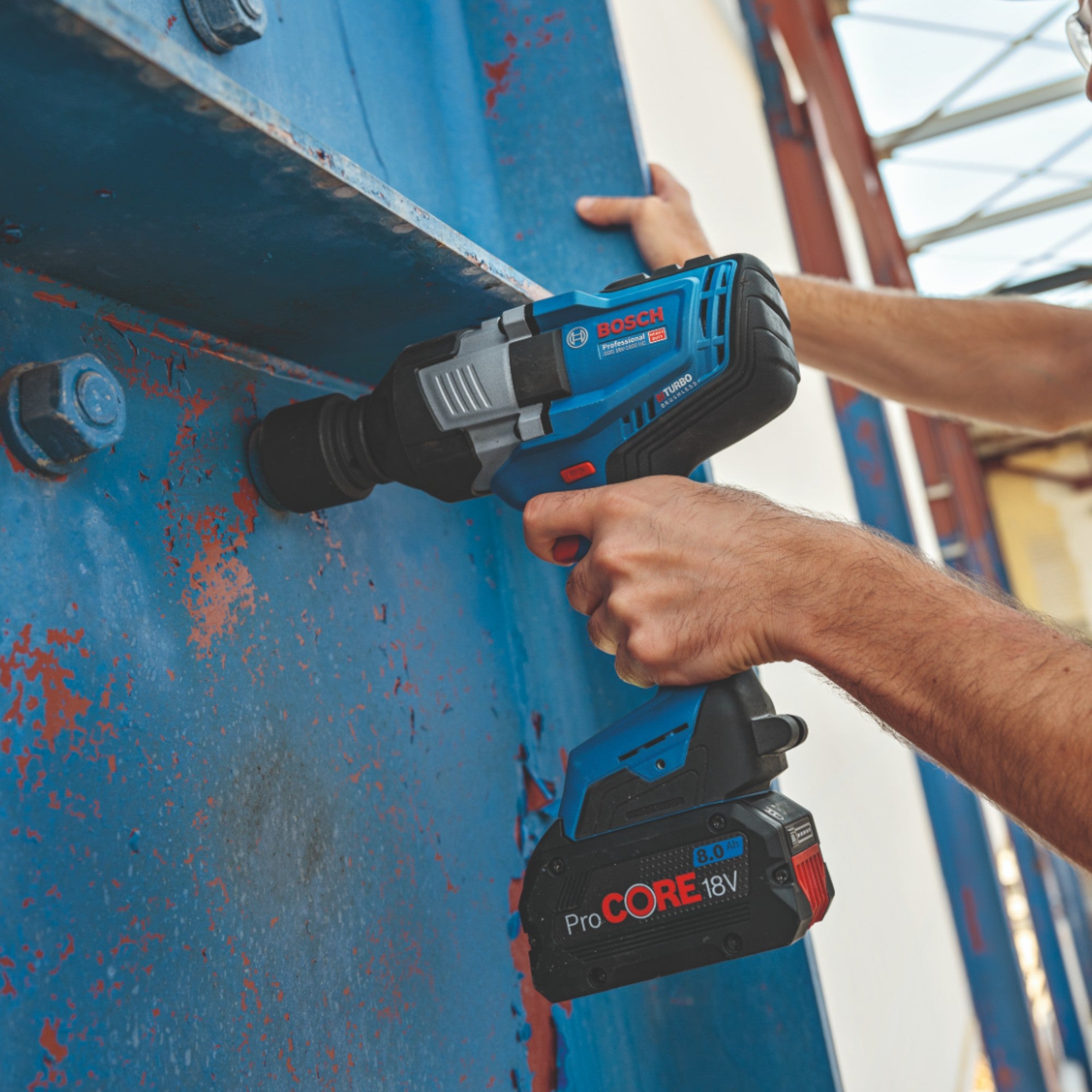 Bosch GDS 18V 1600 HC Professional Akku Schlagschrauber 18 V 1600 Nm 3 4 BITURBO Brushless 06019M1001 L Boxx ohne Akku ohne Ladegeraet 4 - toolbrothers