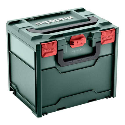 Metabo KS 18 LTX 57 BL Scie circulaire portative sans fil 18 V 57 mm + KFS 44 Rail de coupe 440 mm ( 691223000 ) + Metabox - sans batterie, sans chargeur