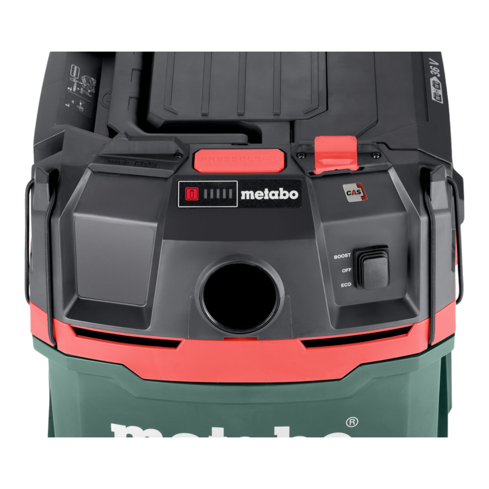 Metabo AS 36 18 L 20 PC Akku Nass Trocken Sauger 36 V 2x 18 V 20 L 4x LiHD Akku 10 0 Ah Doppelladegeraet 4 - toolbrothers