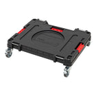 Qbrick System ONE Plataforma de transporte 2.0 Taller 625 x 503 x 160 mm 120 kg con ruedas giratorias metálicas y freno