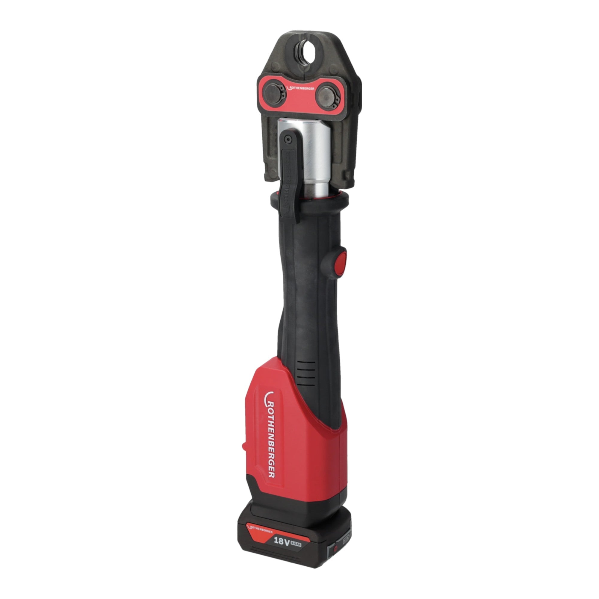 Rothenberger ROMAX 4000 Basic Set AMPShare Akku Pressmaschine 18 V 34 kN 1x Akku 4 0 Ah Ladegeraet Koffer 1 - toolbrothers