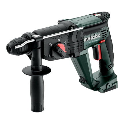 Metabo KH 18 LTX 24 Marteau combiné sans fil 18 V 2,1 J SDS Plus + 2x batterie LiHD 5,5 Ah + chargeur