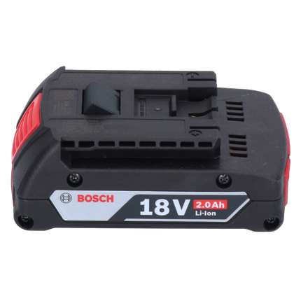 Bosch GOP 18V-34 Professional Cordless Multi Cutter 18 V Starlock Plus + 1x rechargeable battery 2.0 Ah + 17 pcs. accessories + L-Boxx - without charger