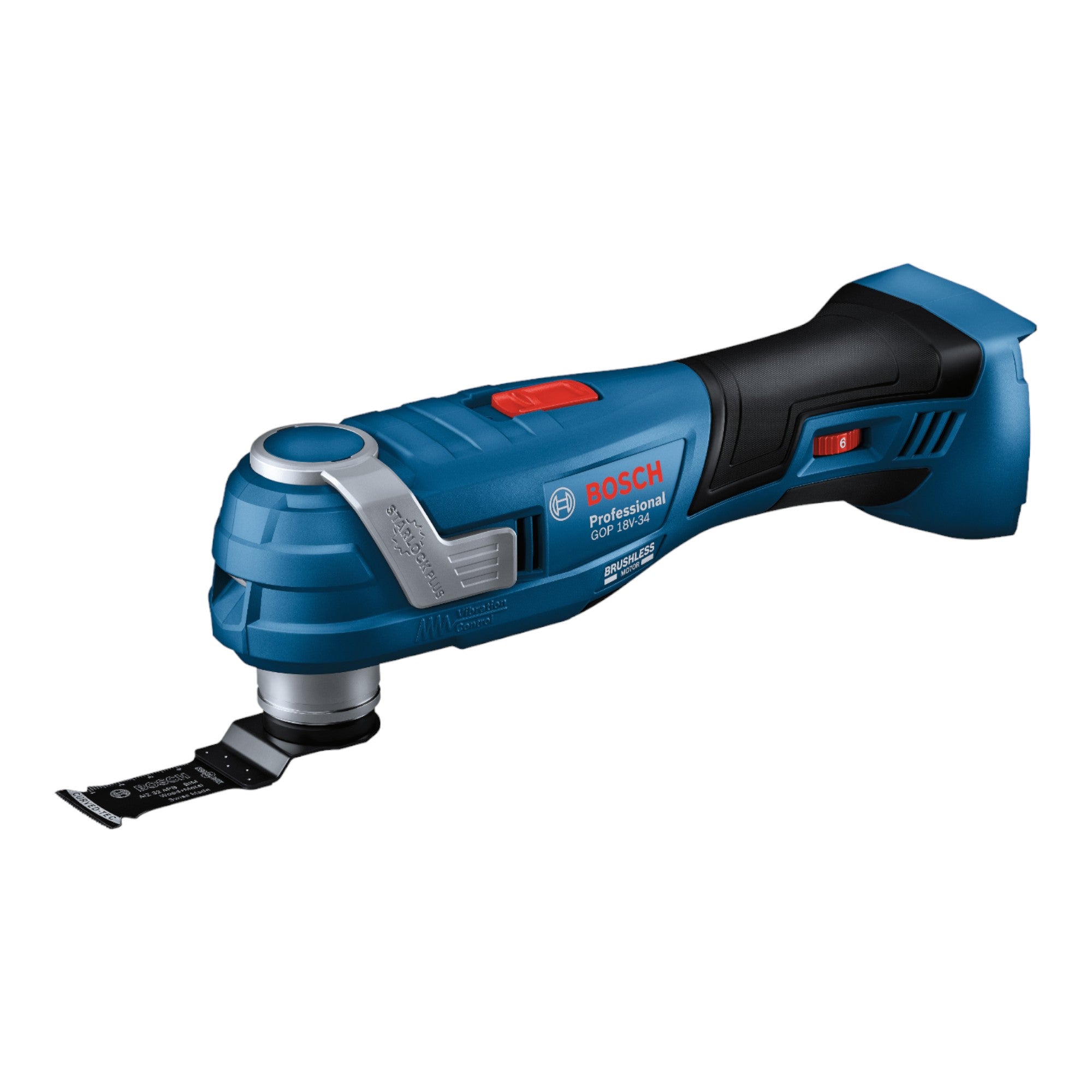 Bosch GOP 18V 34 Professional Akku Multi Cutter 18 V Starlock Plus 1x Akku 2 0 Ah 17 tlg Zubehoer L Boxx ohne Ladegeraet 1 - toolbrothers