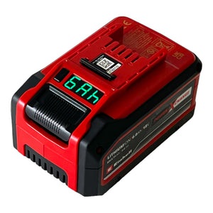 Einhell 4-6 Ah Multi-Ah Power X-Change Plus Akku 18 V 4,0 / 6,0 Ah Li-Ion ( 4511502 ) mit Ladestandanzeige
