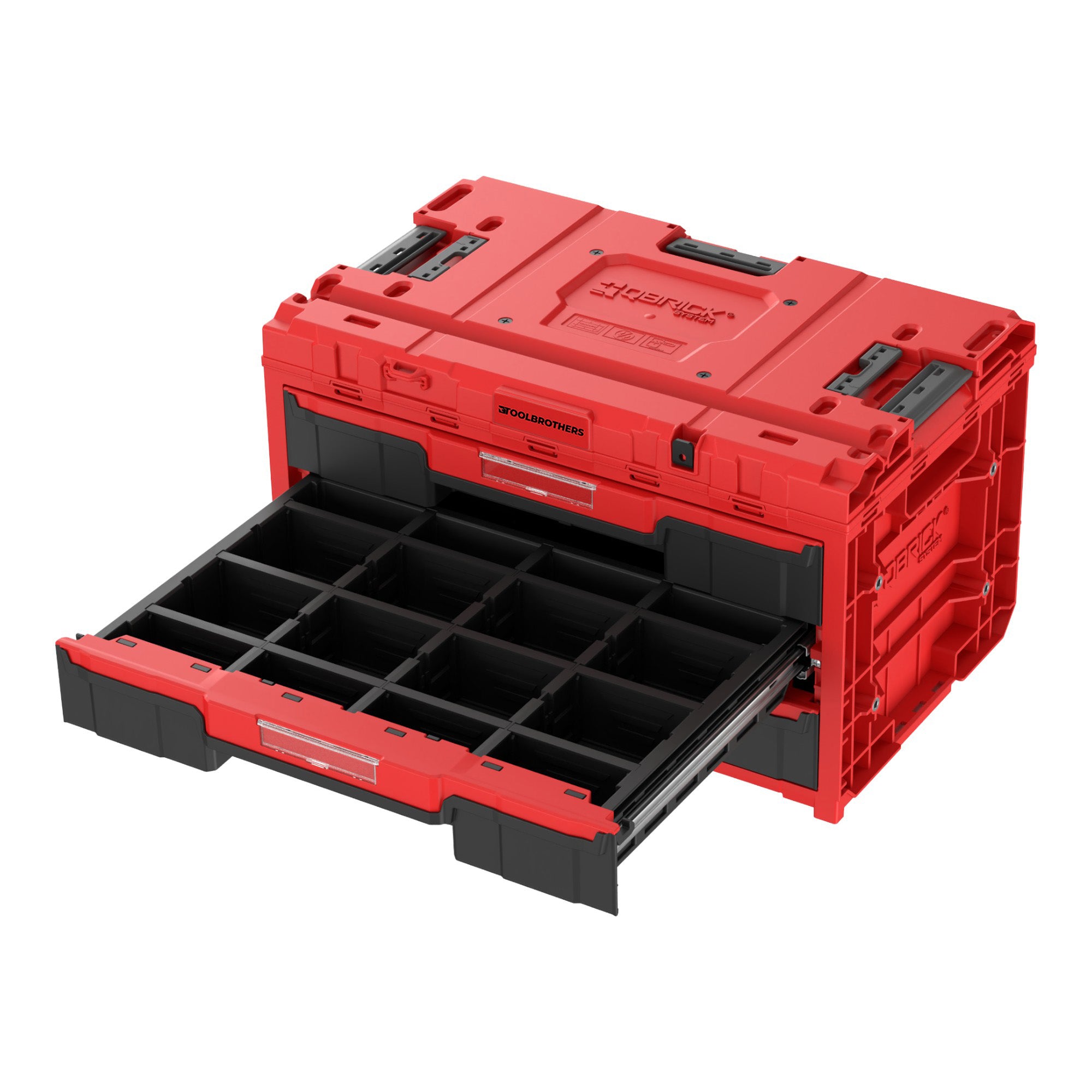 Toolbrothers RHINO XXL Drawer 3 ULTRA mit drei Schublaeden Trennwaenden IP66 2 - toolbrothers