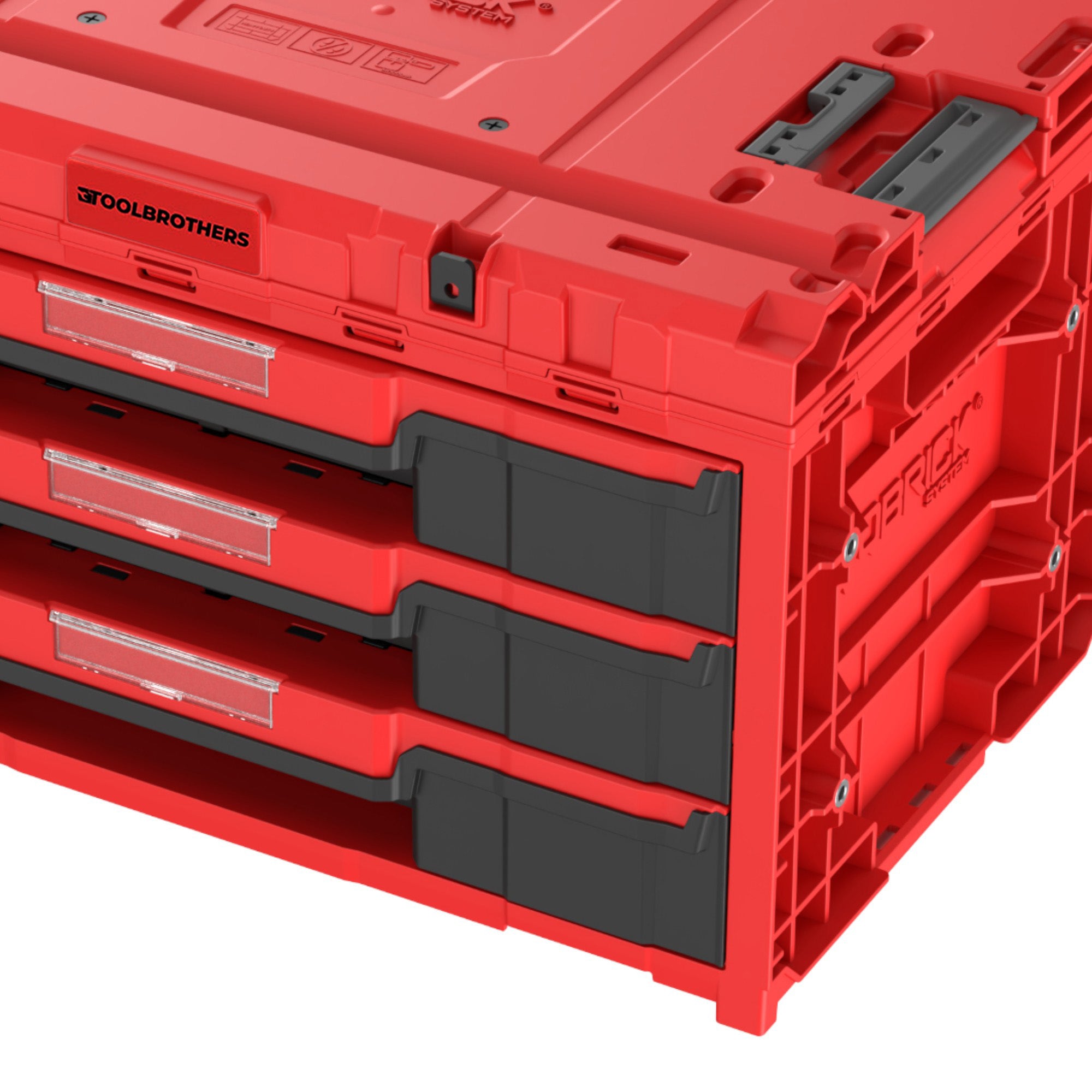 Toolbrothers RHINO XXL Drawer 3 ULTRA mit drei Schublaeden Trennwaenden IP66 4 - toolbrothers