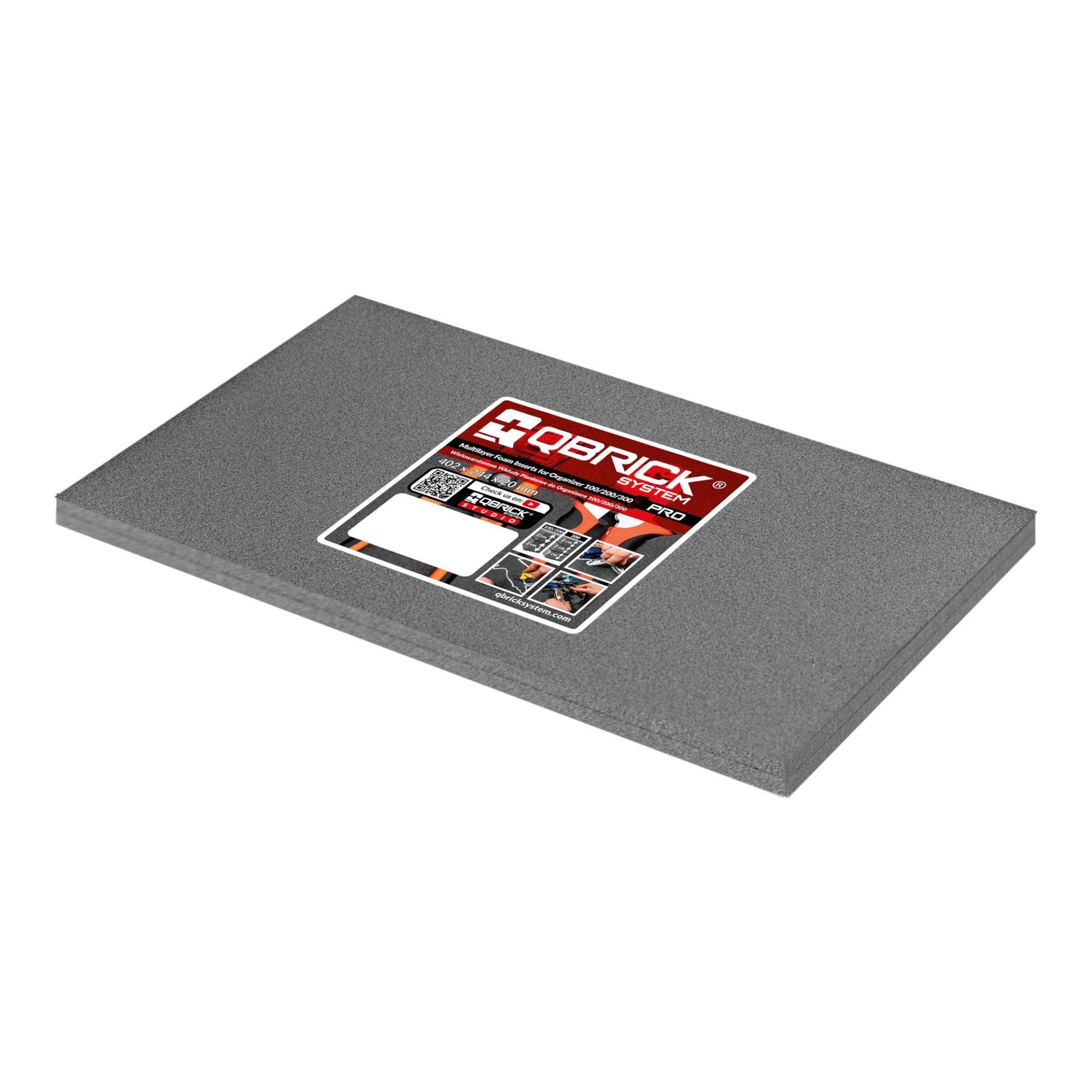 Toolbrothers RHINO Multilayer Schaumstoff Einlage fuer RHINO L Organizer M L XL 0 - toolbrothers