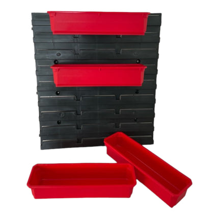 Toolbrothers RHINO Container Set Nr. 4 Werkstattwand mit 4 Behältern für L Organizer Höhe M+ / L und L Drawer 3