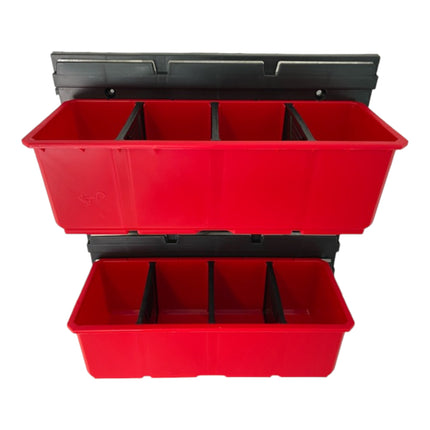 Toolbrothers RHINO Container Set Nr. 5 Werkstattwand mit 2 Behältern für RHINO XXL Koffer Höhe M und Organizer Höhe XL