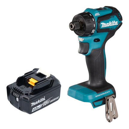 Taladro atornillador a batería Makita DDF 083 M1 18 V 40 Nm 1/4'' sin escobillas + 1x batería recargable 4,0 Ah - sin cargador