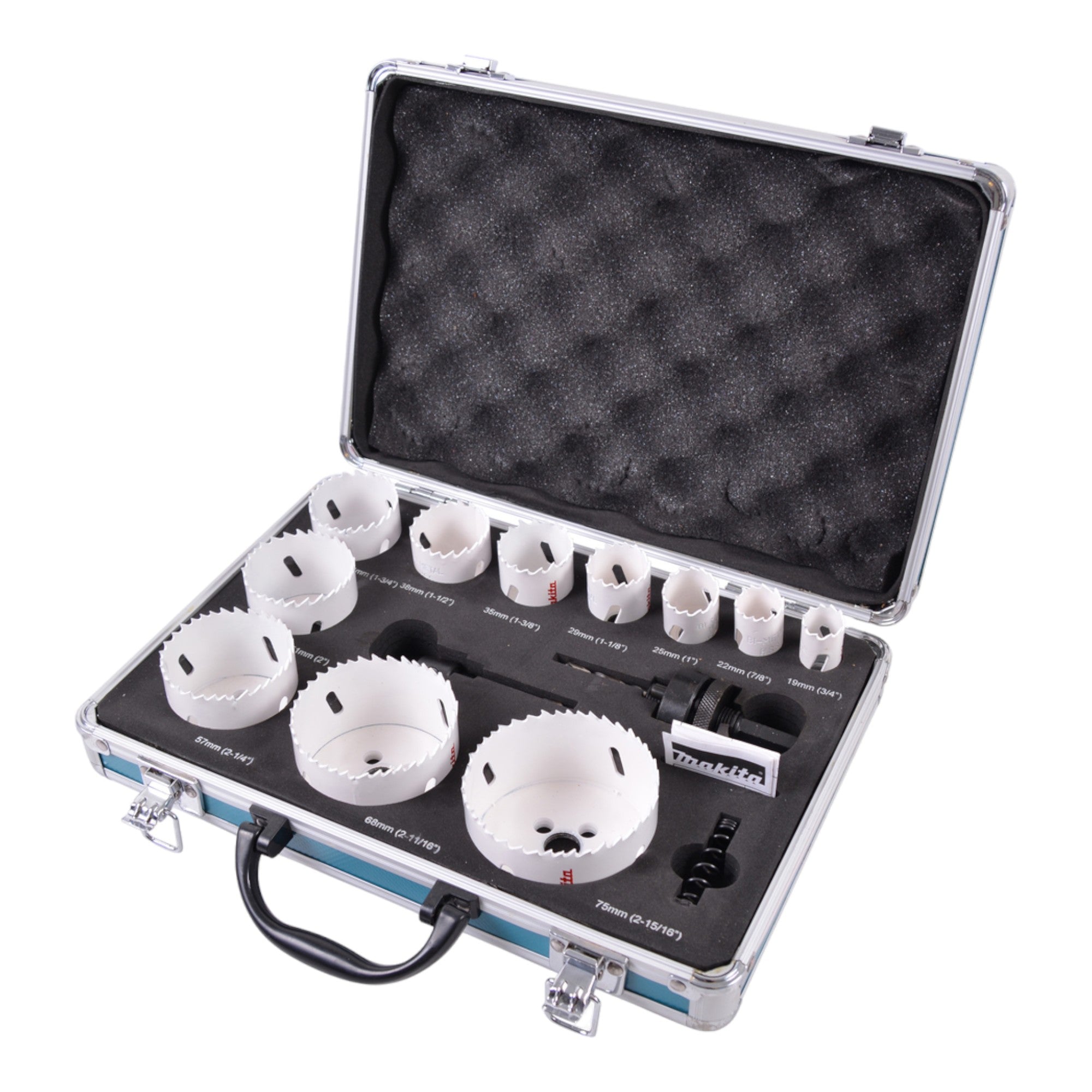 Makita HSS BiM Lochsaegen Sanitaer Set 19 75 mm 14 teilig D 47298  1 - toolbrothers