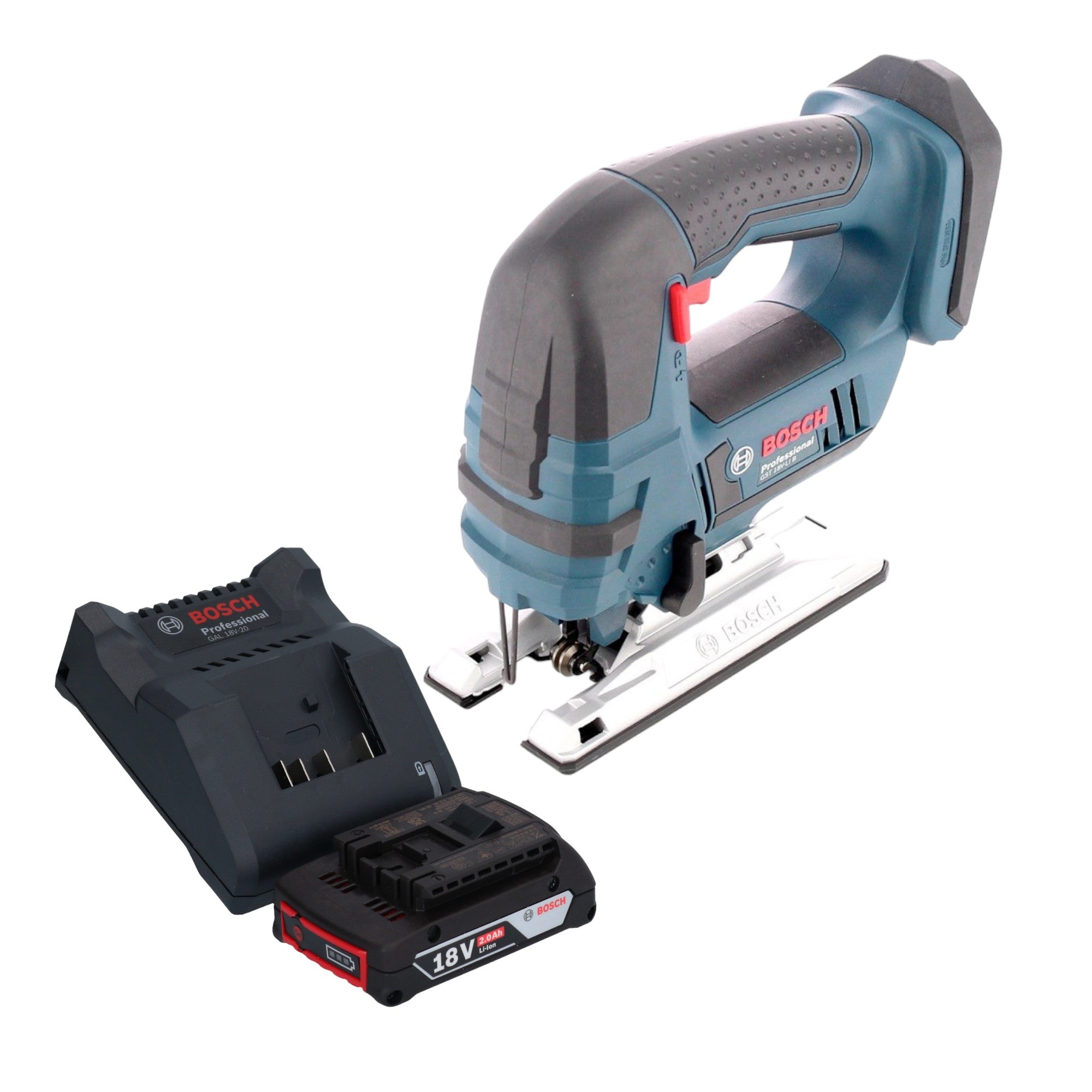 Bosch GST 18V Li B Professional Akku Stichsaege 18 V 1x Akku 2 0 Ah Ladegeraet 0 - toolbrothers