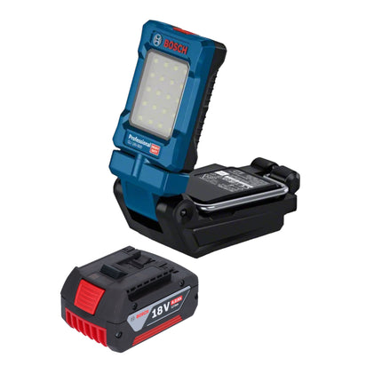 Bosch GLI 18V-800 Professional cordless lamp 18 V 800 lm + 1x rechargeable battery 4.0 Ah - without charger
