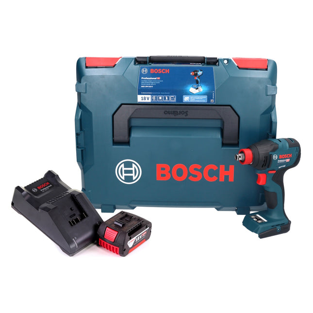 Bosch GDX 18V-210 C Professional cordless impact wrench 18 V 210 Nm brushless + 1x rechargeable battery 5.0 Ah + charger + L-Boxx