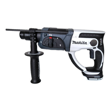 Makita DHR 202 G1W Cordless Hammer Drill 18 V 20 mm 2.0 J white + 1x battery 6.0 Ah + case - without charger