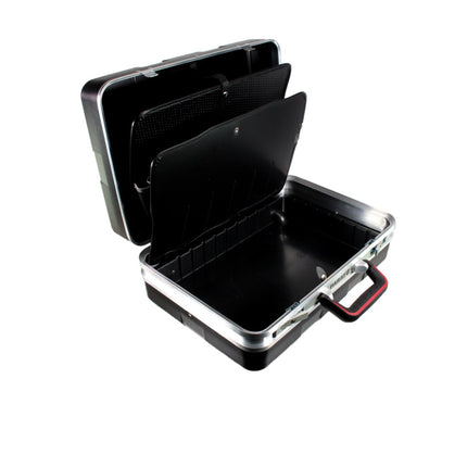 Parat SILVER Beginner Universal Werkzeugkoffer - Plastik Hartschale zum Abschließen mit Einsteckfächern - ohne Inhalt ( 485020171 ) - Toolbrothers