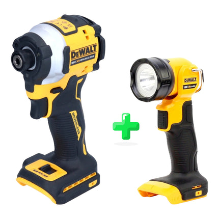 DeWalt DCF 850 N Akku Schlagschrauber 18 V 205 Nm 1 4 Brushless Solo DeWalt DCL 040 18V XR Li Ion Akku Lampe 1 - toolbrothers