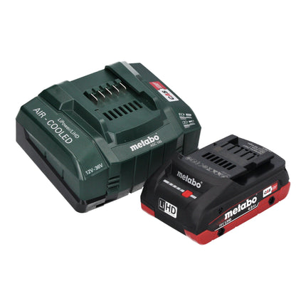 Metabo BS 18 LTX BL I Taladro atornillador sin cable 18 V 130 Nm sin escobillas + 1x batería LiHD 4,0 Ah + cargador
