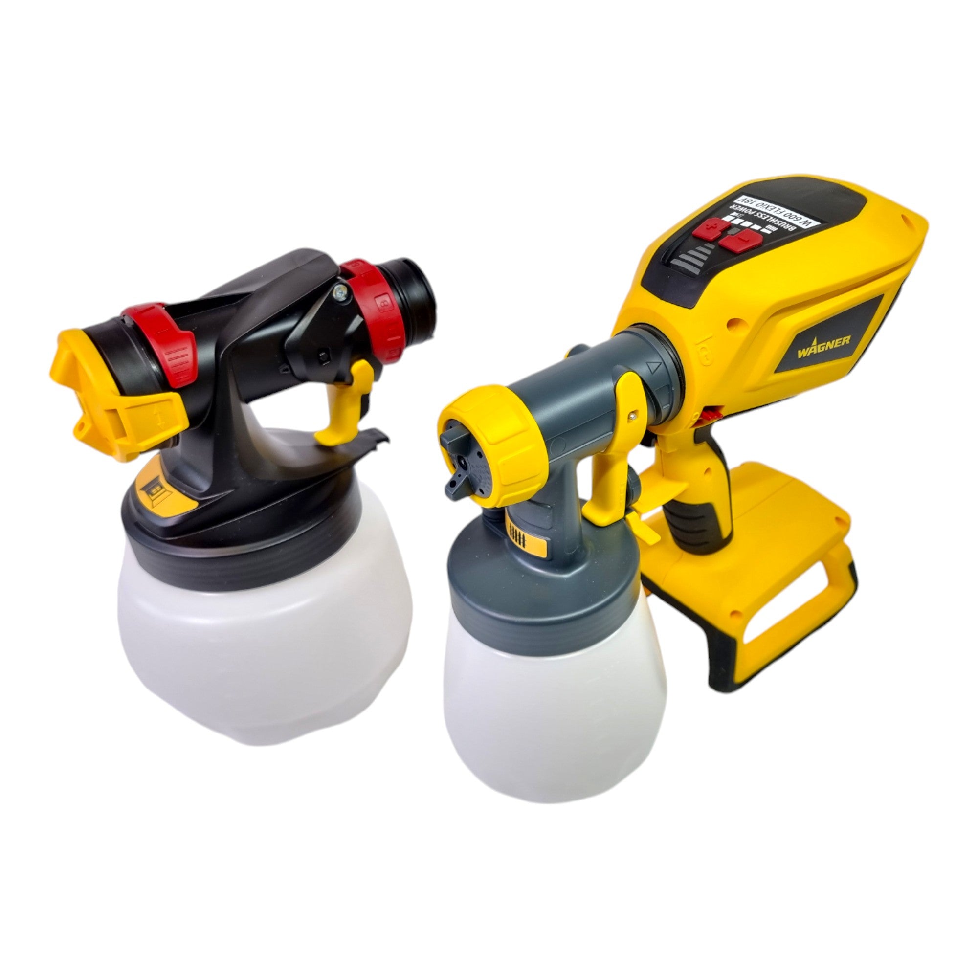 Wagner W600 FLEXiO Universal Sprayer Akku Farbspruehsystem 18 V POWER FOR ALL Brushless 2420174 Zubehoer ohne Akku ohne Ladegeraet 0 - toolbrothers