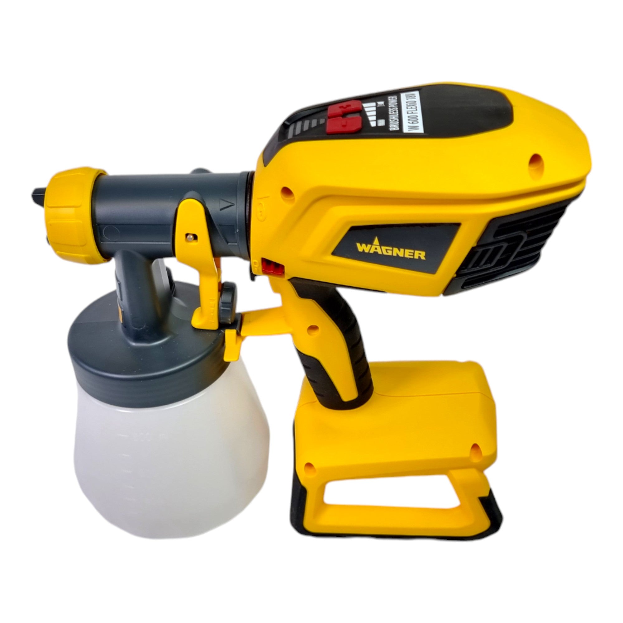 Wagner W600 FLEXiO Universal Sprayer Akku Farbspruehsystem 18 V POWER FOR ALL Brushless 2420174 Zubehoer ohne Akku ohne Ladegeraet 1 - toolbrothers