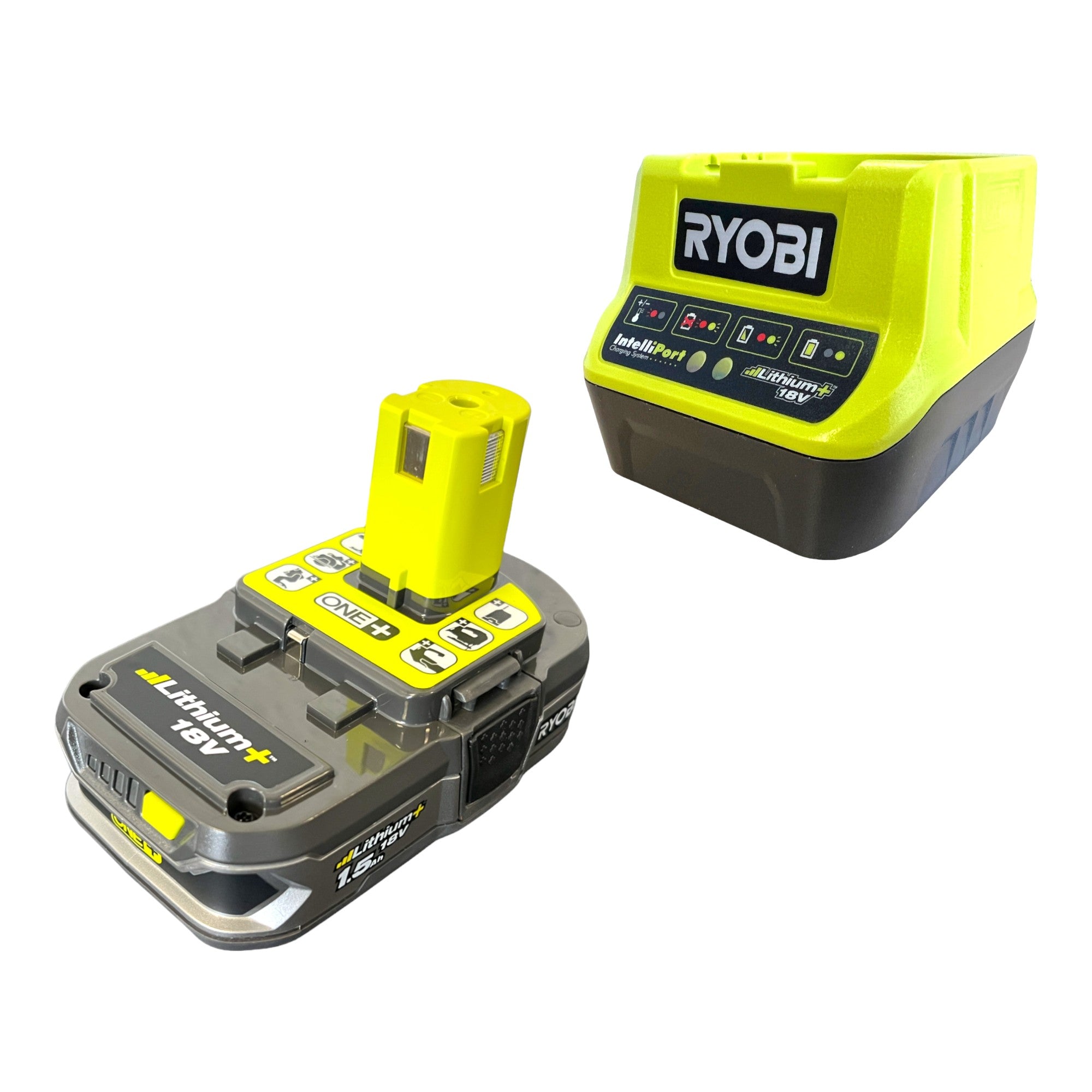 RYOBI R18TB 115 Akku Geblaese 18 V 200 km h 1x Akku 1 5 Ah Ladegeraet 2 - toolbrothers