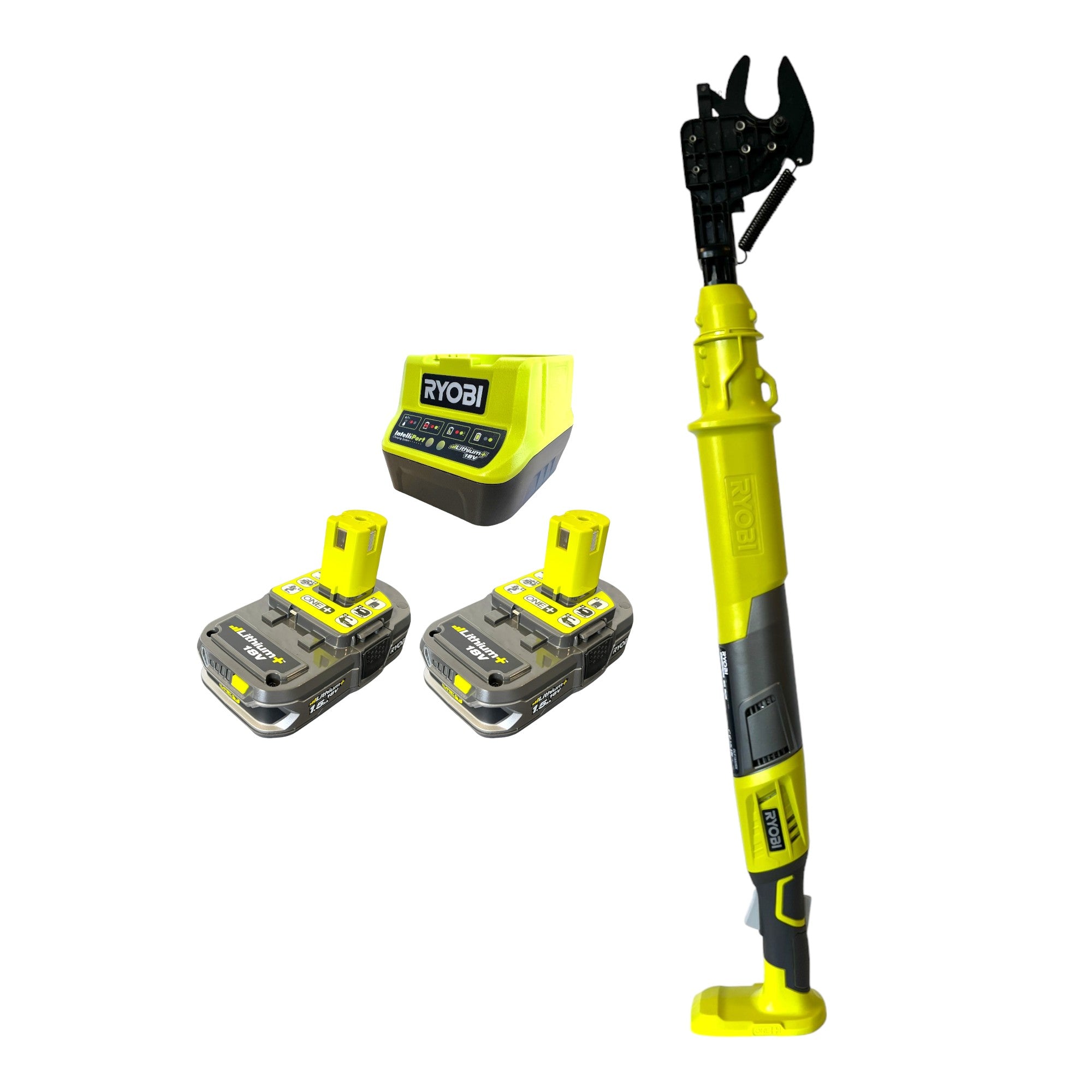 RYOBI OLP1832BX 215 Akku Astschere 18 V 32 mm 2x Akku 1 5 Ah Ladegeraet 0 - toolbrothers