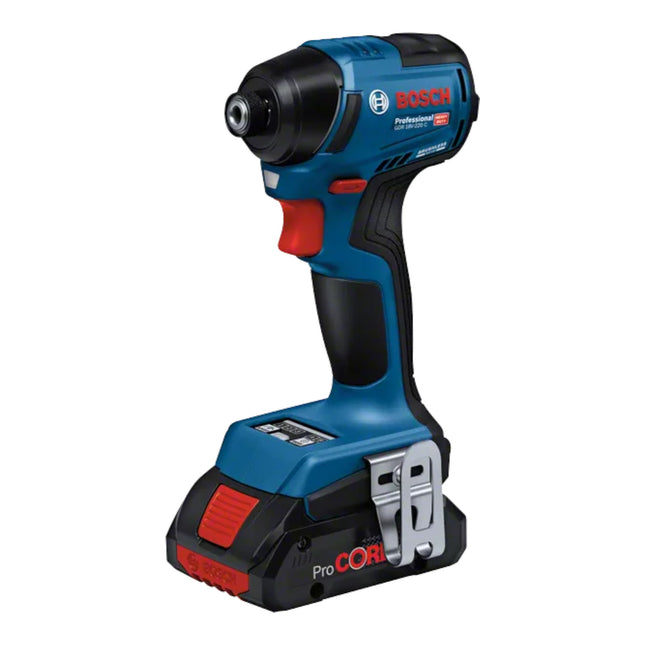 Bosch GDR 18V-220 C Avvitatore a impulsi professionale a batteria 18 V 220 Nm brushless + L-BOXX ( 06019L6001 ) - senza batteria, senza caricabatterie