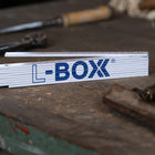 The L-BOXX wooden folding rule for professionals