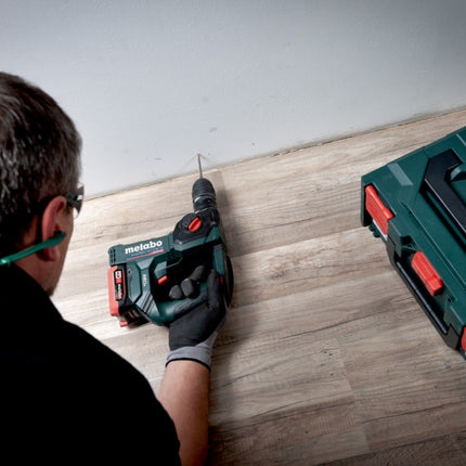 Metabo PowerMaxx BH 12 BL 16 akumulatorowa wiertarko-wkrętarka bezszczotkowa 12 V 1,3 J SDS-Plus + walizka ( 600207860 ) - bez akumulatora, bez ładowarki