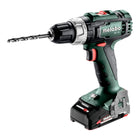 Metabo BS 18 L cordless drill driver 18 V 50 Nm ( 602321500 ) + 2x rechargeable battery 2.0 Ah + charger + metabox
